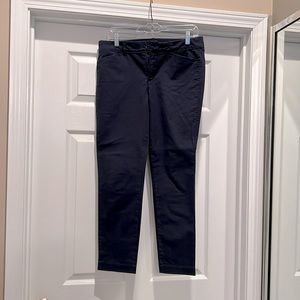 Navy blue pixie pants from Old Navy